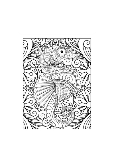 Büyülü Mandala Boyama Kitabı Herkes İçin