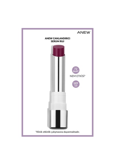 Avon Canlandırıcı Serum Ruj Renewing Rose
