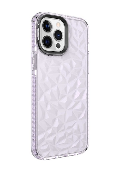 Apple Uyumlu iPhone 13 Pro Kılıf Zore Buzz Kapak Mor