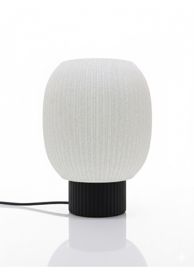 Styline -modern Masa Ve Gece Lambası Ambiyans Lambası, Dekoratif Led Abajur Beyaz