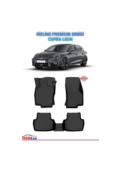 Teamcar Cupra Leon 2023 Sonrası Uyumlu Premium Seri Havuzlu Paspa