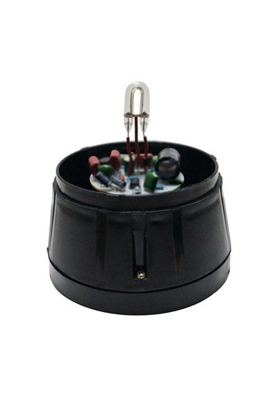 Mesan Ø110 Xenon Çakar Lamba Kırmızı 12vdc Ms 883.1.12vdc