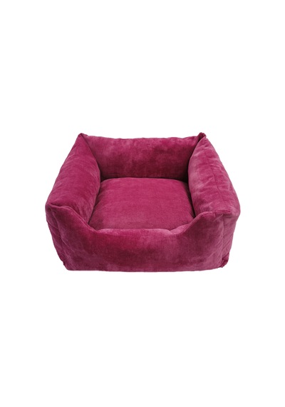 Zishhome Rosa Büyük Pet Kedi & Köpek Yatağı 60 x 60 x 60 CM