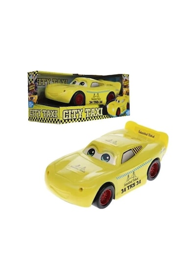 Taxi Mcqueen Işıklı Sesli Yerde Gezen Araba