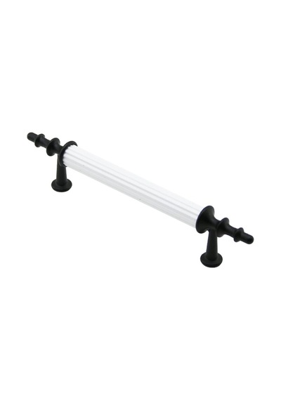 10 Adet Beyaz - Siyah Boru Kulp 9.6cm Bx40 Renkli