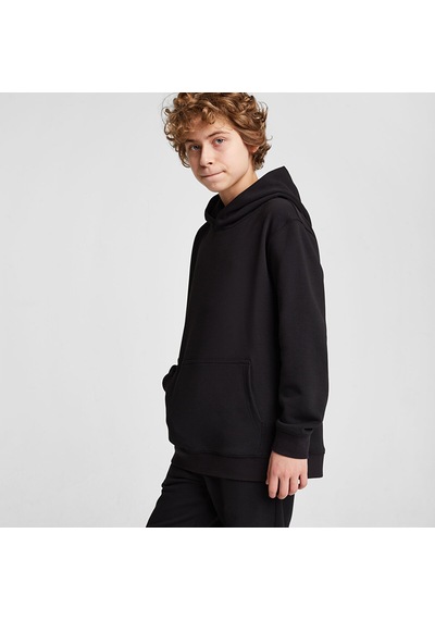 Lescon Siyah Çocuk Kapüşonlu Sweatshirt 25s-3265-25n
