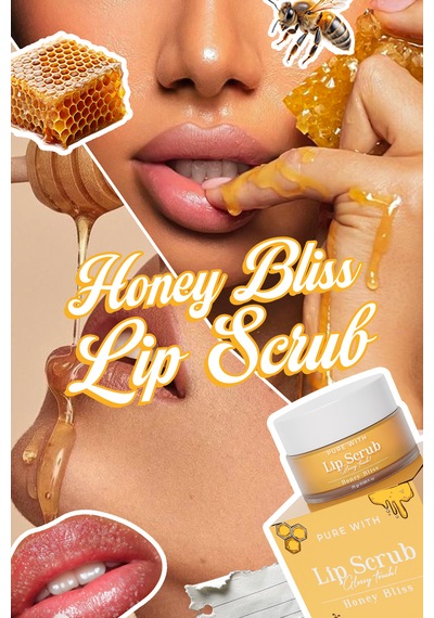 Pure With Nemlendirici Ve Besleyici Bal Aromalı Dudak Peelingi 25 G
