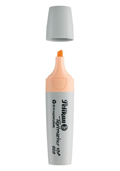 Pelikan 490 Eco Fosforlu Kalem Neon Turuncu Çok Renkli