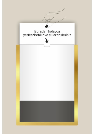 10'lu A4 Gold Belge Diploma Sertifika Kurumsal Föylük