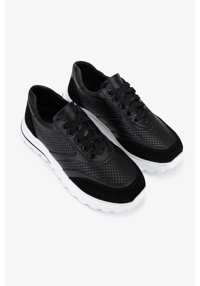 Valmenti Kadın Hakiki Deri Siyah Sneakers & Spor Ayakkabı 1182 135979 Bn Ayk Y26 Sıyah Dr