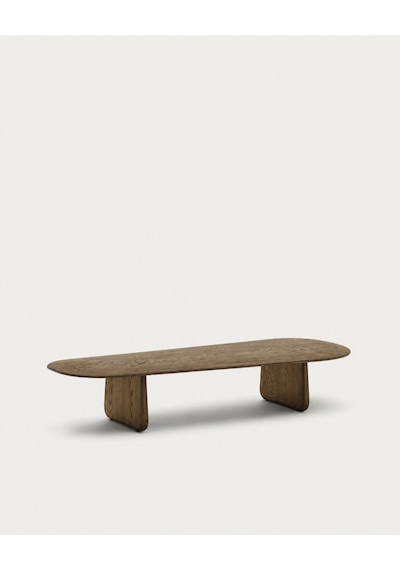 Ceviz Renkli 145x60 Cm Ahşap Orta Sehpa