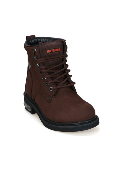 Harley Davidson Harley-Davidson Gibson Hakiki Deri Dark Brown Crazy Deri Unisex Bot