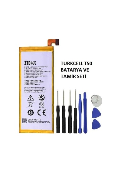 Turkcell T50 Pil Batarya ve Tamir Seti