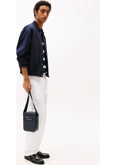 Tommy Hilfiger Tommyu Hilfiger Erkek Mavi Çapraz Çanta Lacivert