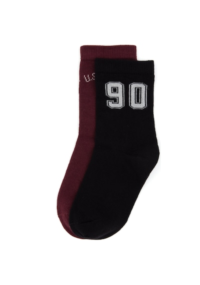 U.s. Polo Assn. Erkek Çocuk Siyah Çorap Soket 50318051-vr046 Sıyah