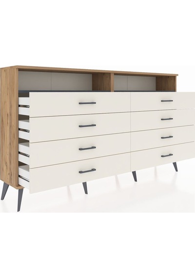 Arges Konsol 2 Raflı 8 Çekmeceli 176x30x99 Çam-antrasit/aytaşı Antrasıt/aytası - Atlas Çam Arges Konsol 2 Raflı 8 Çekmeceli 176x30x99 Çam-antrasit/aytaşı Antrasıt/aytası - Atlas Çam