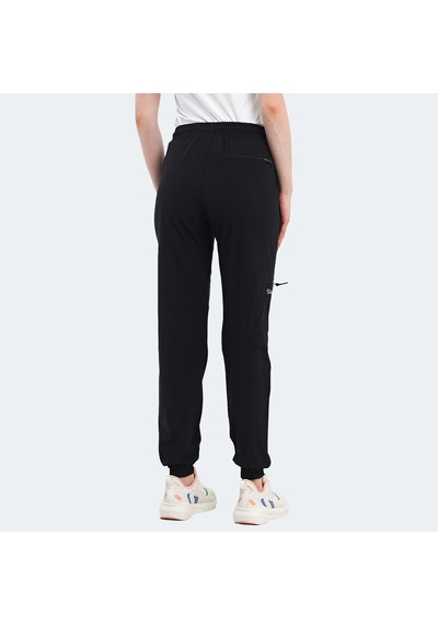 Slazenger NAOKO Kadın Cepli Siyah Eşofman Altı