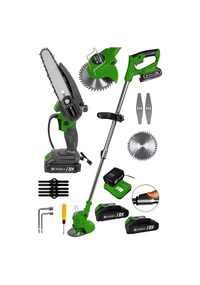 Butools STP45 Yeşil Çim Biçme Seti - 06008B9D00
