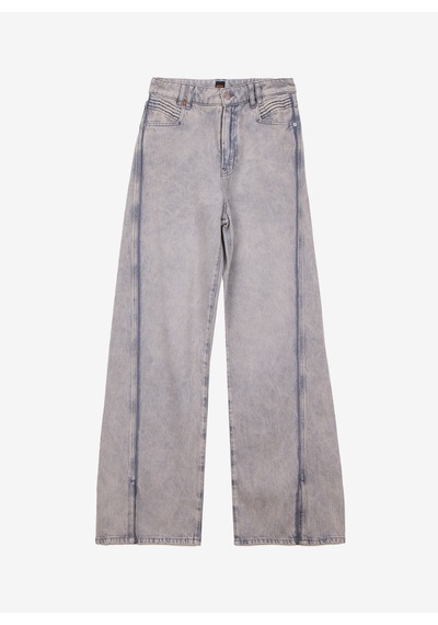 Boss Gri Kadın Lyocell Karışımlı Denim Pantolon 50542436