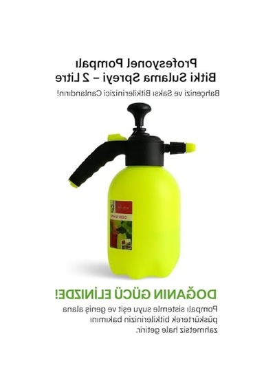 2 Litre Kapasiteli Çok Amaçlı Basınçlı Pompa, İlaçlama Ve Yıkama İçin