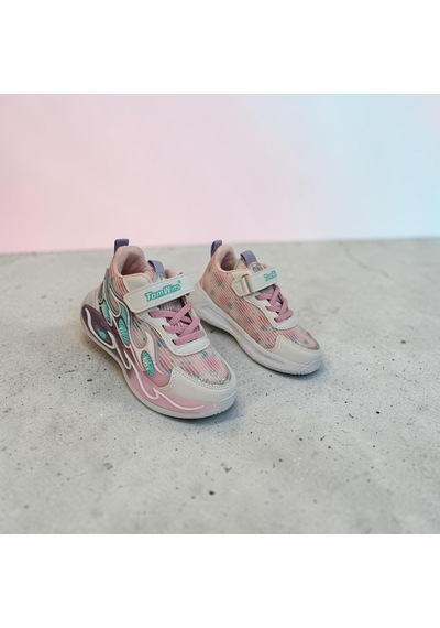 Tomwins 015 Beyaz-pembe Cırtlı Kız Çocuk Spor Ayakkabı Beyaz - Pembe
