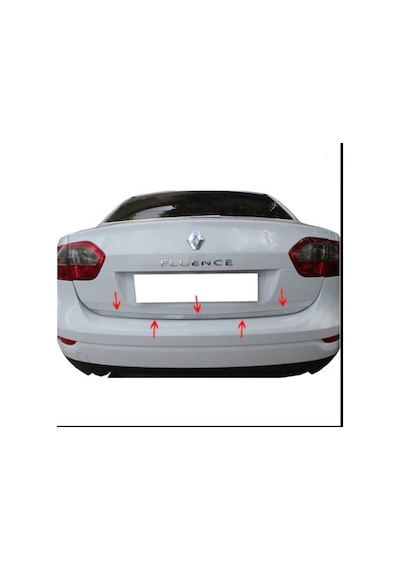 Renault Fluence 2010-2018 Krom Bagaj Alt Çıtası