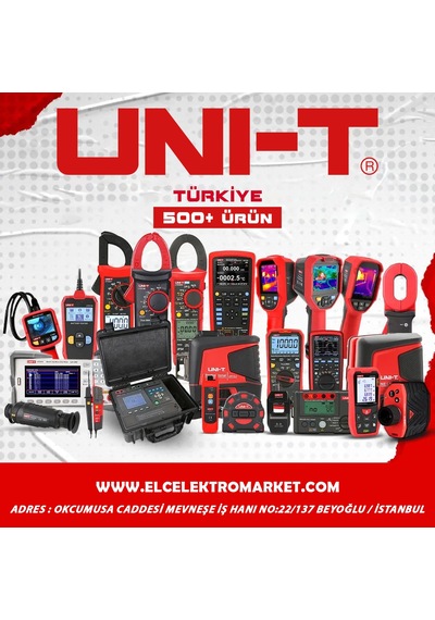 Unit Ut301d+ Lazer Termometre