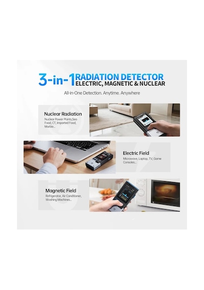 Fnirsi Gc-03 Çok Fonksiyonlu Radyasyon Detektörü Test