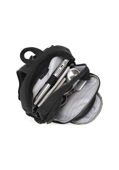 Smart Bags Büyük Boy Sırt Çantası Krinkıl Kumaş 1050-127 Desen Siyah/beyaz