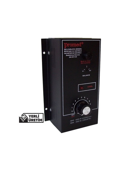 6000 Watt Dimmer & Rezistans Kontrol & Fan Devir Kontrol