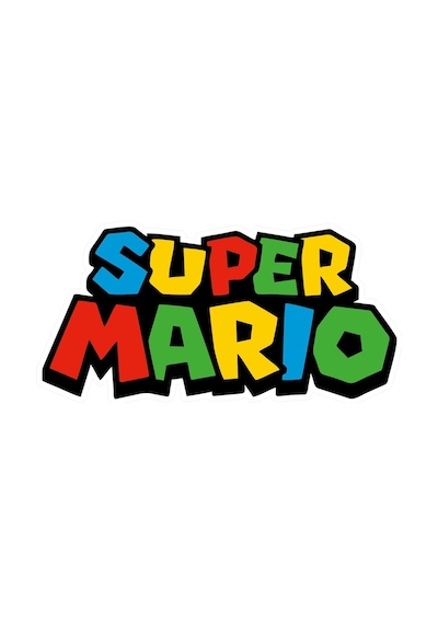 13 X 6,5 Cm Super Mario Sticker Araba Laptop Oto Motor Sticker