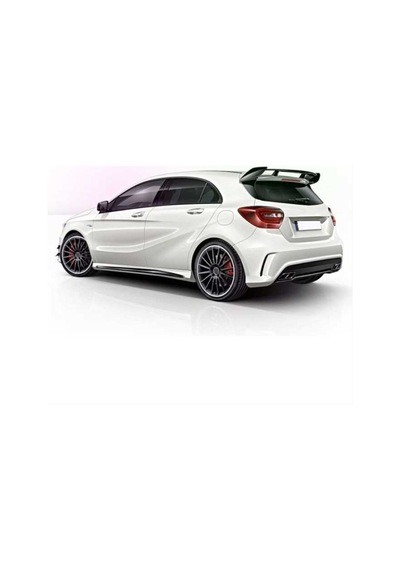 Autogp Mercedes W176 A45 Amg Gt Bagaj Üstü Spoiler Siyah 2012+ A Serisi