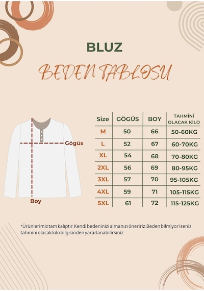 Kadın İndigo Kaplama Çiçek Desenli Taşlı Yırtmaçlı Likralı Anne Penye Bluz