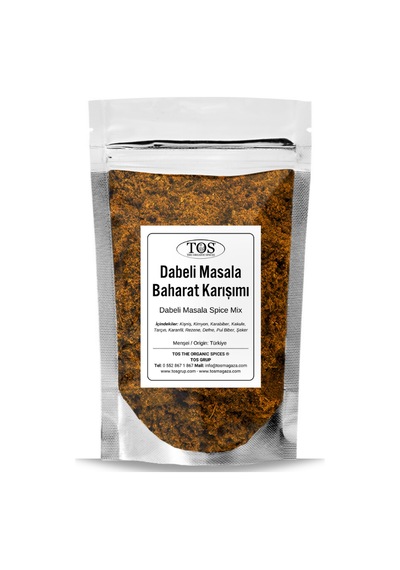 Tos The Organic Spices Dabeli Masala Baharat Karışımı 250 G