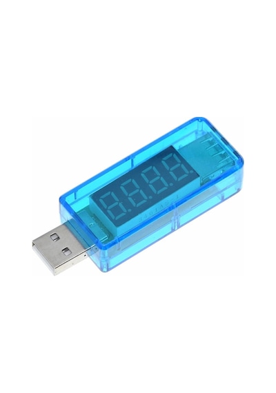 OEM USB Voltmetre & Ampermetre - 1x USB Voltaj ve Akım Ölçer