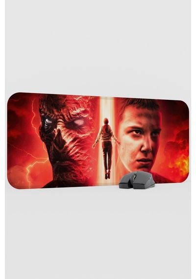 Stranger Things 2 V3 70x30 Xl Gaming Kauçuk Kaymaz Taban Mouse Pad Fare Altlığı