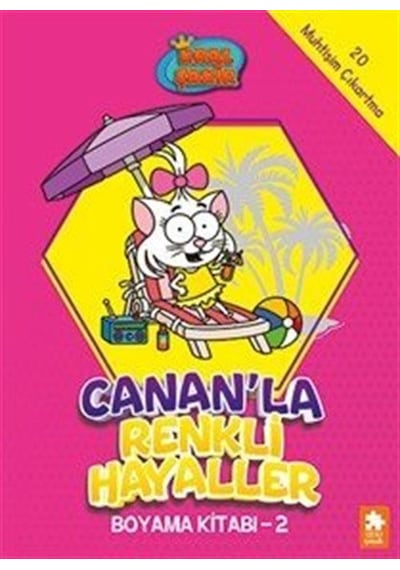 Kral Şakir / Canan'la Renkli Hayaller Boyama Kitabı 2
