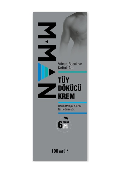 M Man Tüy Dökücü Krem 100 Ml - 8 Adet Tarı