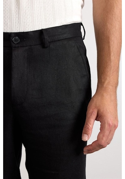 Süvari Siyah Regular Düz Normal Bel Jogger Pantolon Pn2020500763-s09