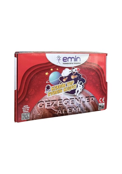Dünya Magnet Gezegen Sistemi, Gezegen Alemi Modeli, Boya, Fırça, Eğitici Maket, Deney Seti, Plastik