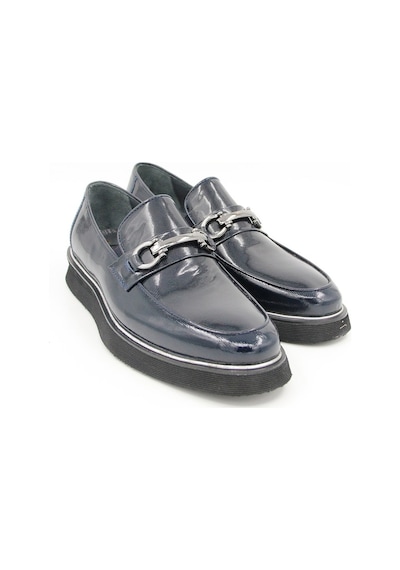 Luciano Bellini E2301 Rugan Erkek Casual Ayakkabı - Lacivert-lacivert Lacivert