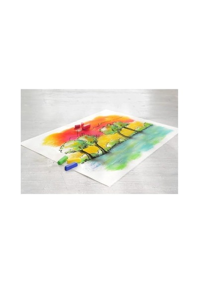 Faber-castell Creative Studio Toz Soft Pastel Boya 24 Renk Yarım Boy 124-Pembe