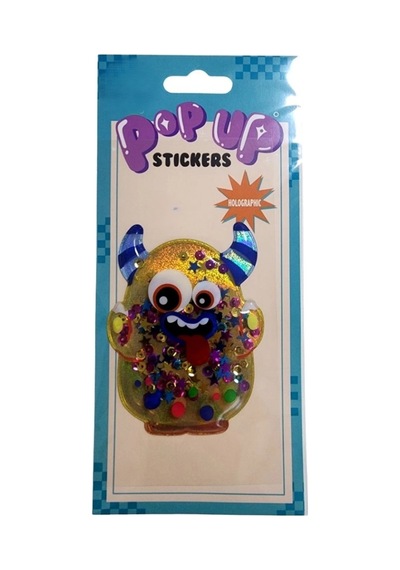 Pop-up Stickers Boynuzlu Minyon Farklı Renk Ve Desen Seçenekleri