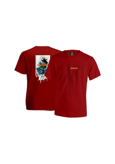 Complitade Tasarım Unisex T-shirt - Kırmızı