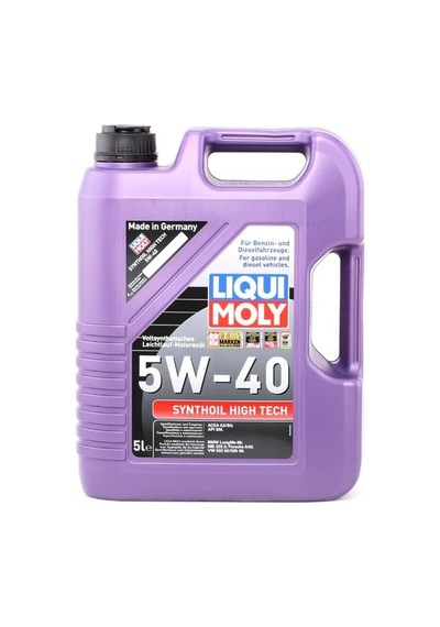 Synthoil High Tech 5w-40 5 L Otomotiv Bakım Ürünü