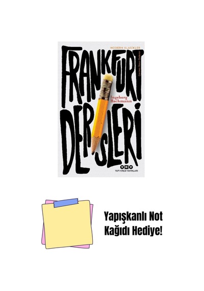 Frankfurt Dersleri + Yapışkanlı Not Kağıdı