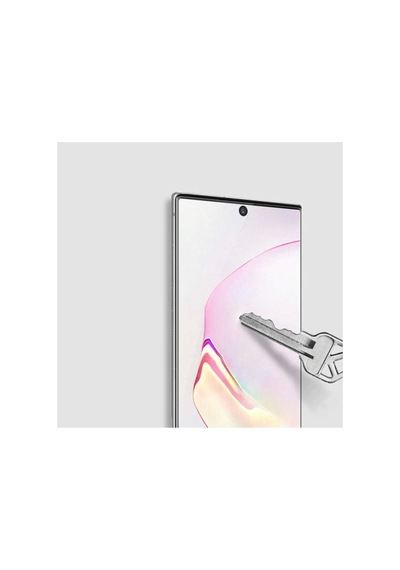 Samsung Galaxy Note 10 Tam Kaplayan Süper Pet Ekran Koruyucu Kırılmaz Cam Jelatin