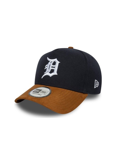 New Era Süet Vizör Lacivert Eframe Dettig Nvybrs Unisex Ayarlanabilir Şapka-11604 Lacivert