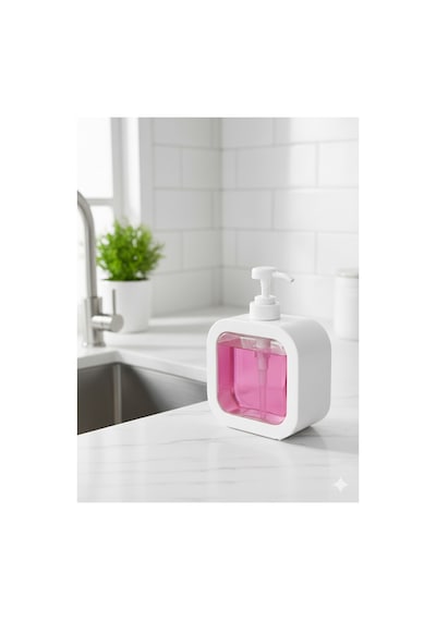 Buççin Online Mağaza 300 Ml Tezgah Üstü Dikdörtgen Banyo Mutfak Sıvı Sabunluk Banyo Mutfak Bulaşık Lavabo Deterjanlık P Çok Renkli