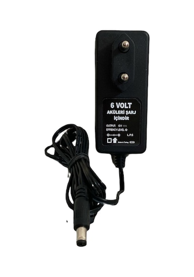 Oyuncak Araba Aküsü Şarj Adaptörü 6 Volt M-2